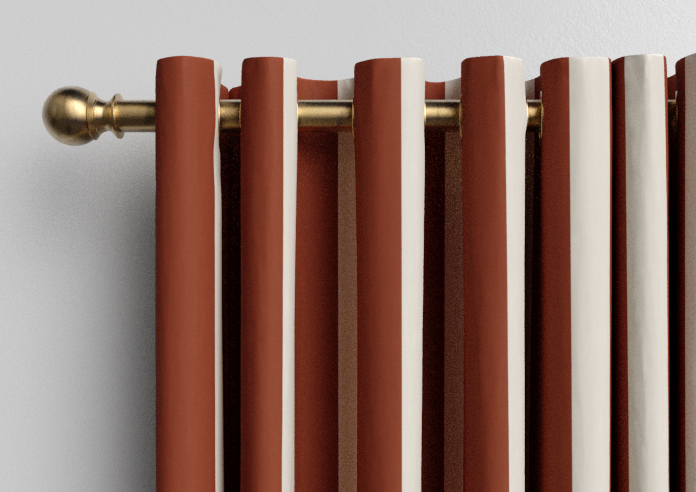 The British Stripe Co. Henry, Teignbridge No.1 - Made to Measure Curtains - Image 12